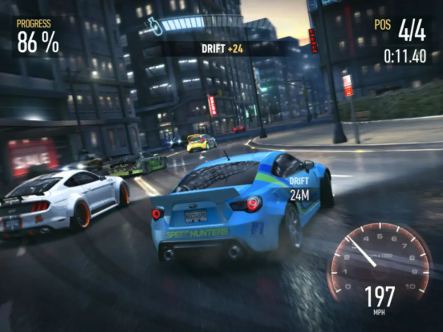 Captura de pantalla - Need for Speed: No Limits
