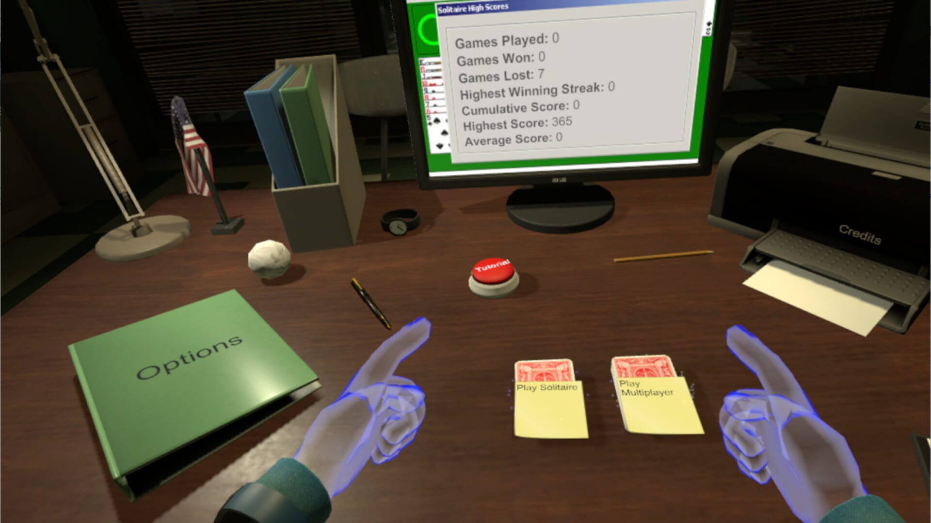 Power Solitaire VR - Screenshot