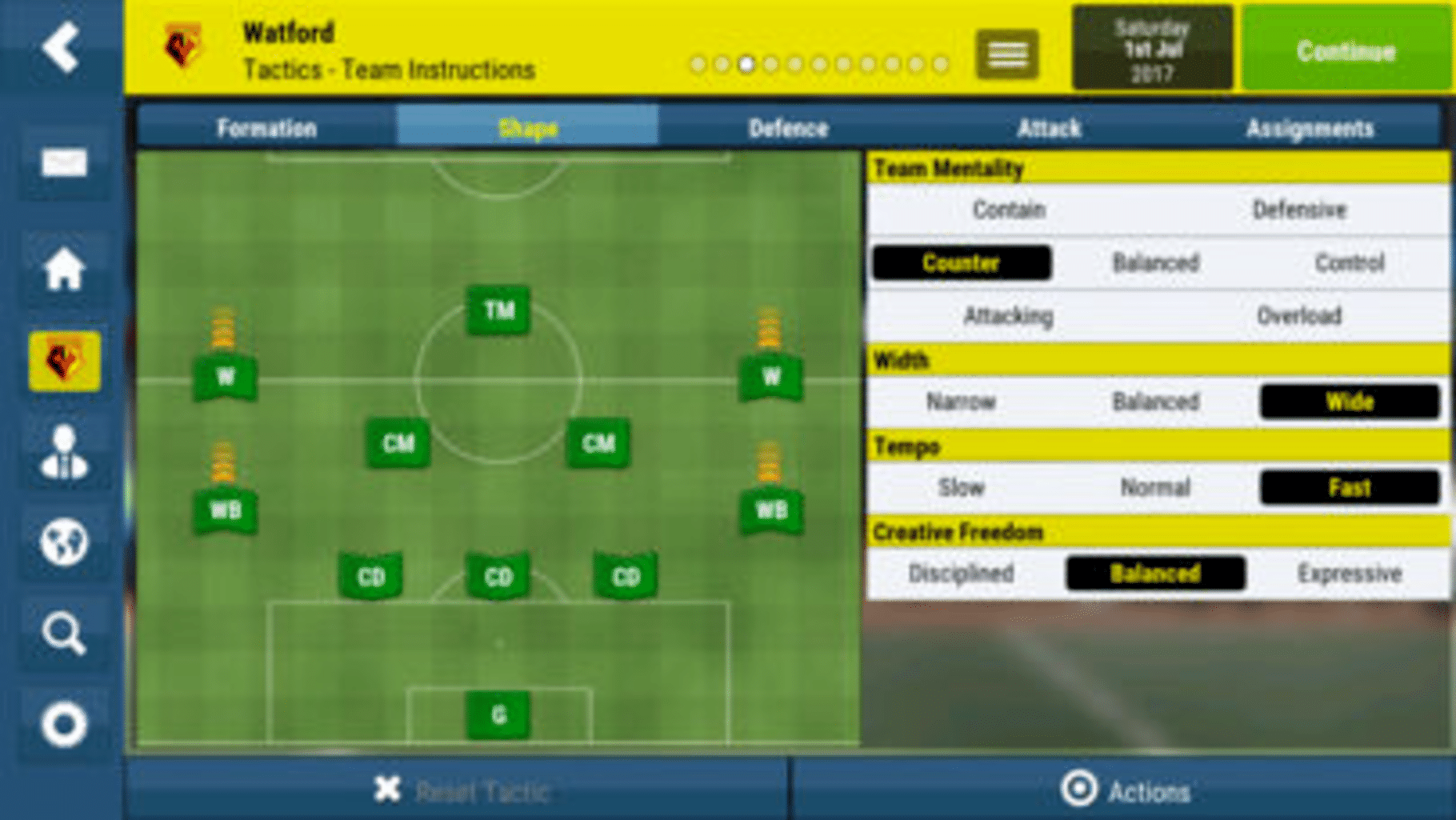 Football Manager Mobile 2018 screenshot