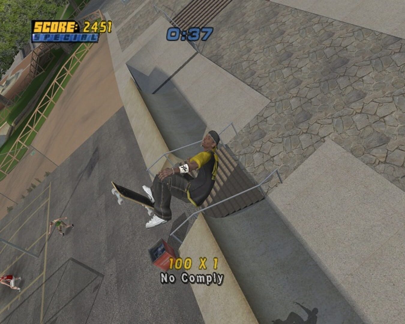 Captura de pantalla - Tony Hawk's Pro Skater 4