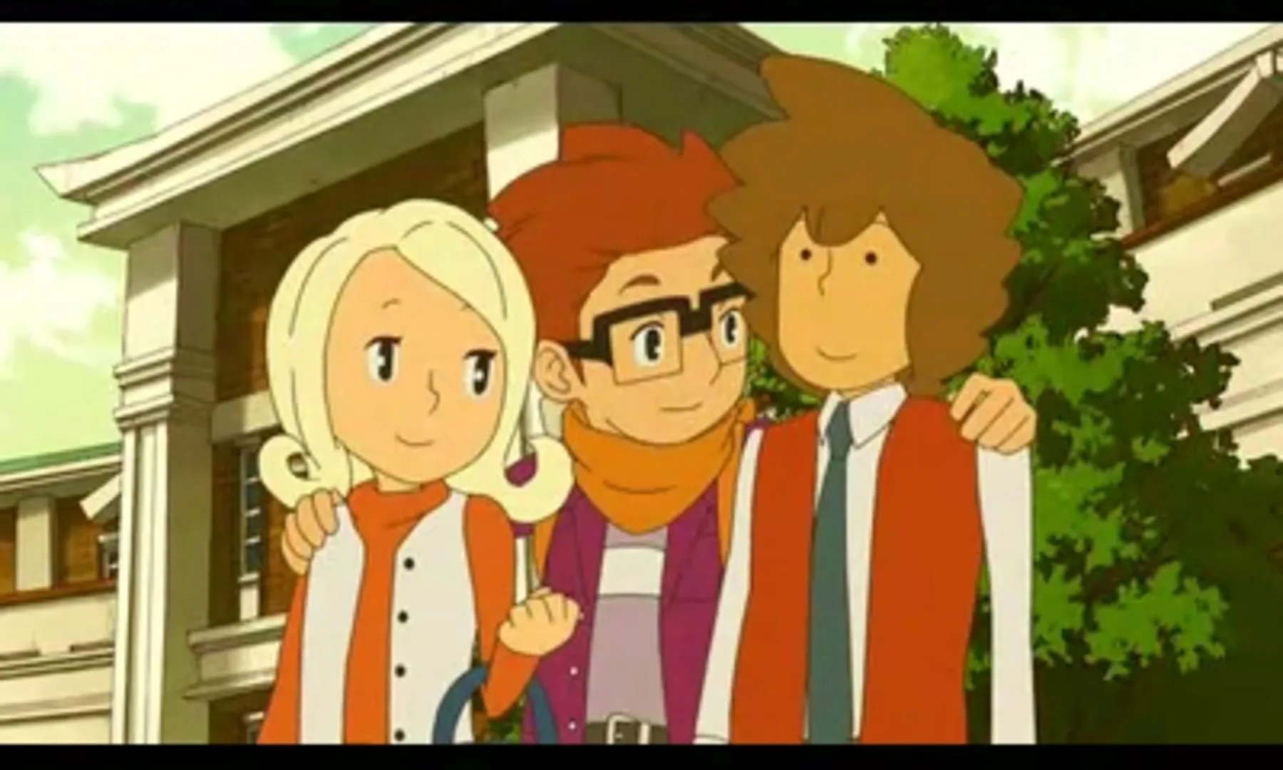 Captura de pantalla - Professor Layton and the Miracle Mask