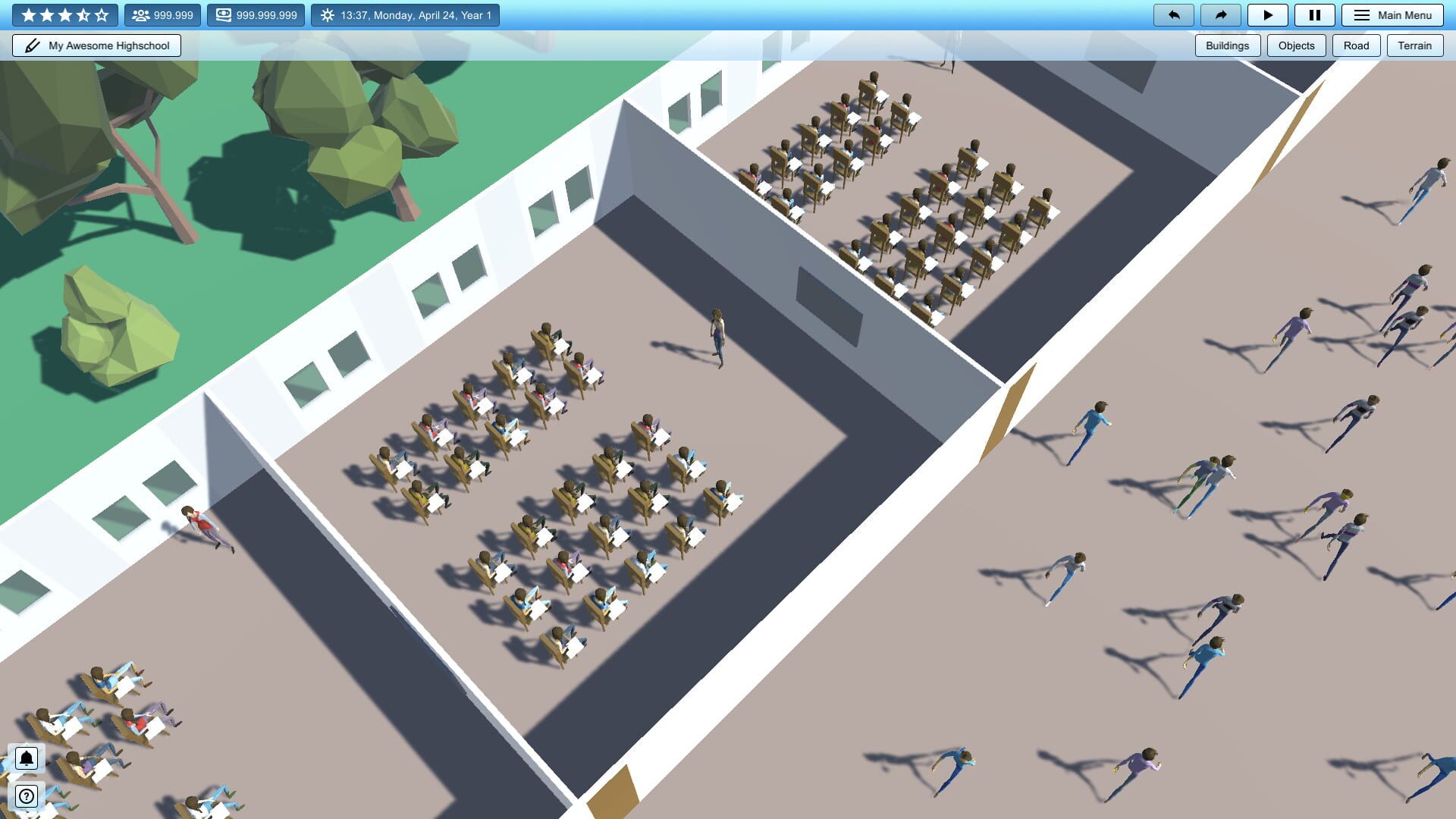University Tycoon: 2019 - Screenshot