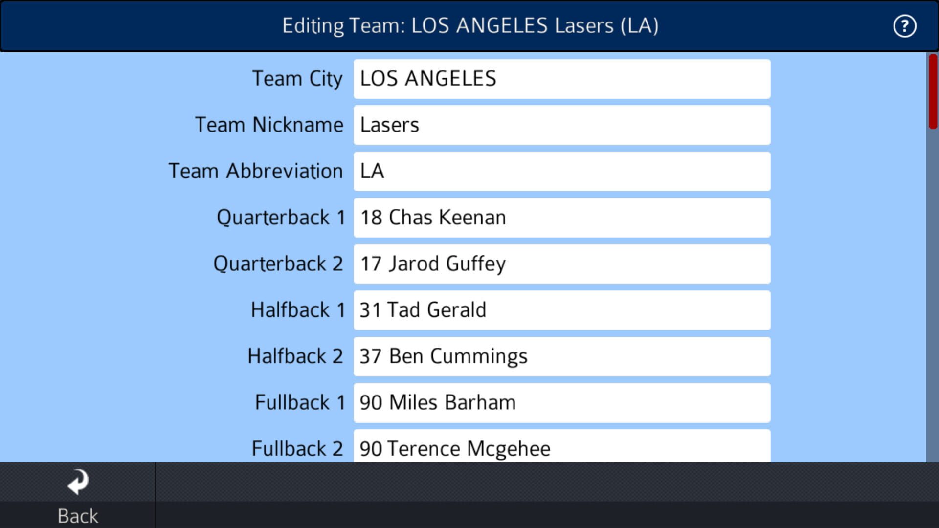Pro Strategy Football 2016 - Screenshot