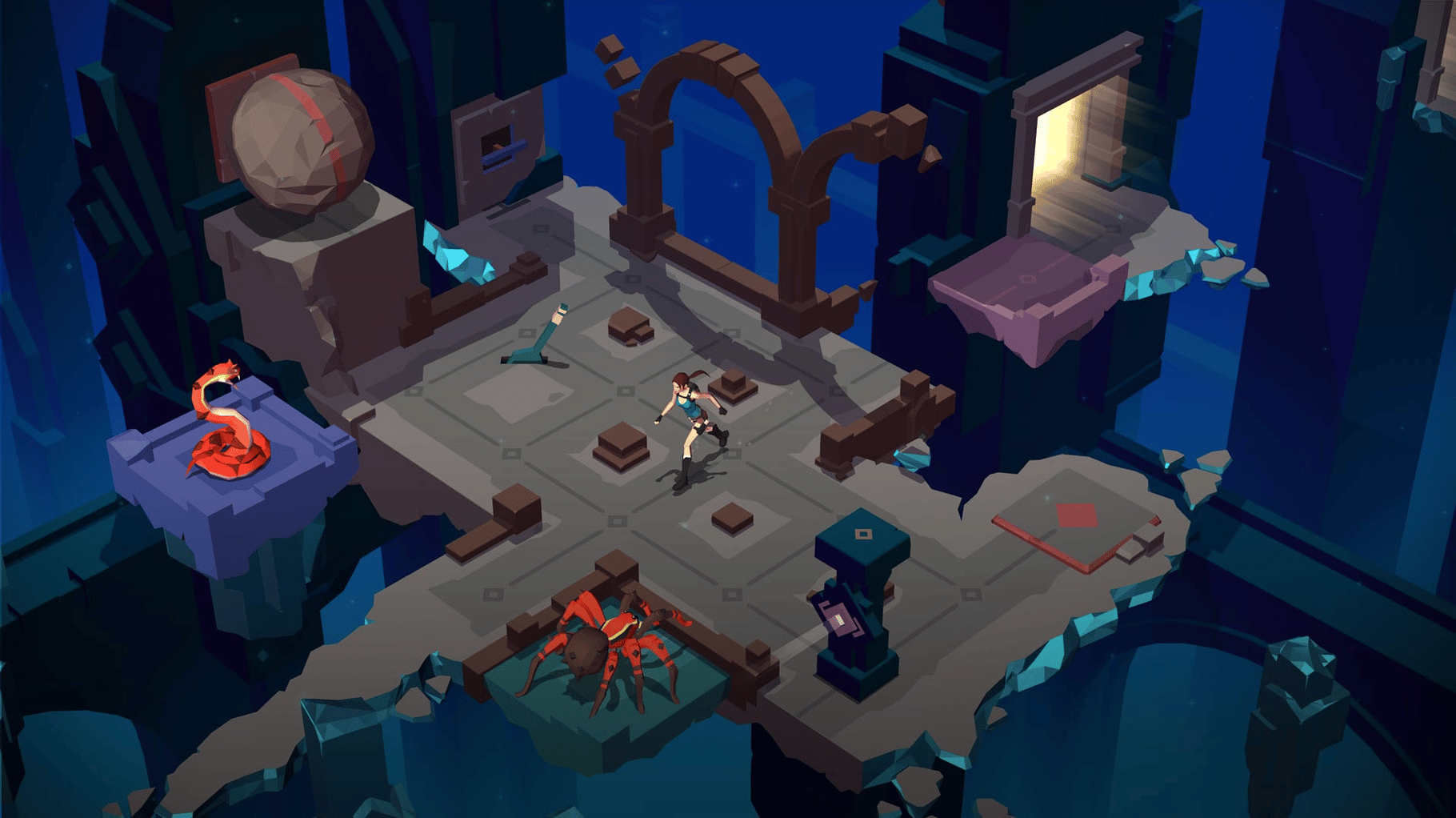 Lara Croft Go: Mirror of Spirits screenshot