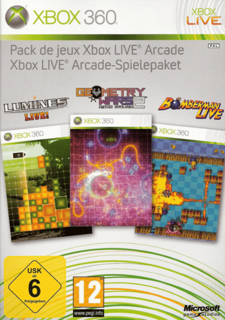 Xbox Live Arcade Game Pack Cover