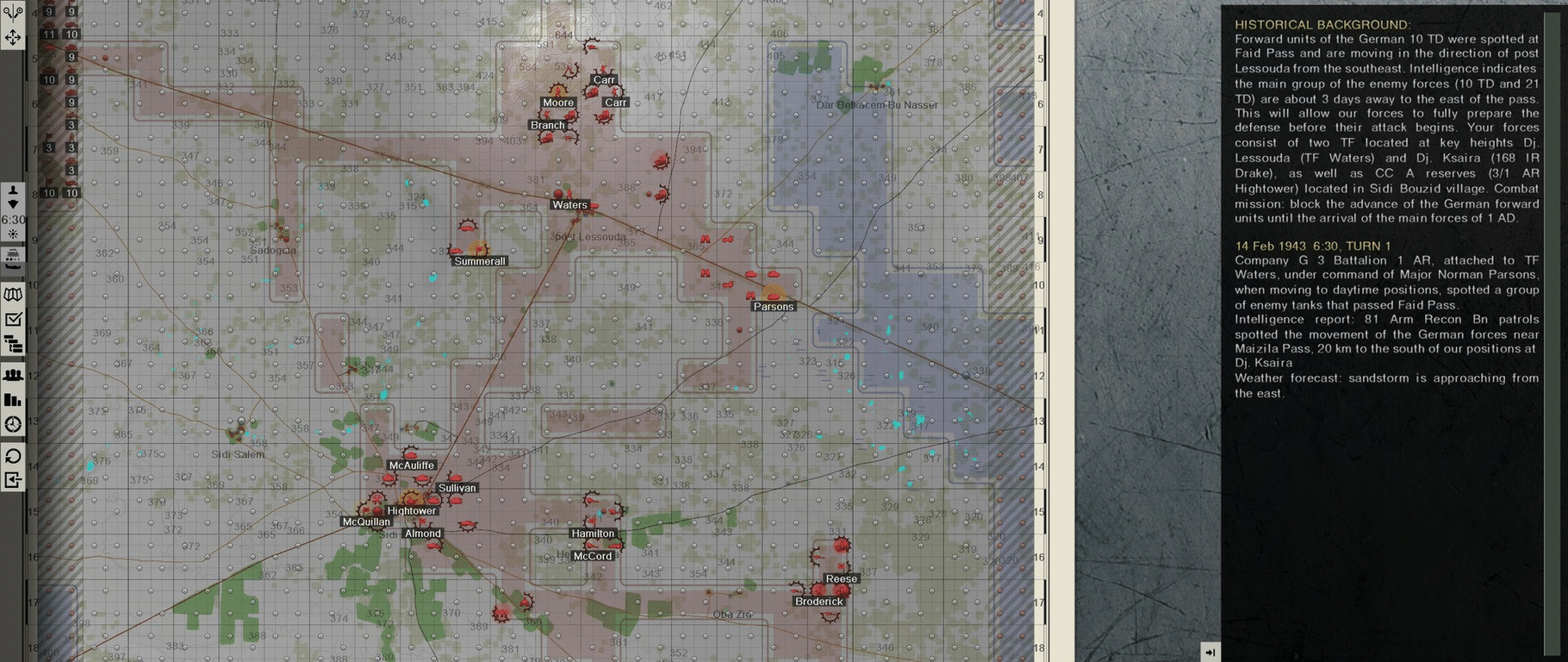 Tank Warfare: Tunisia 1943 screenshot