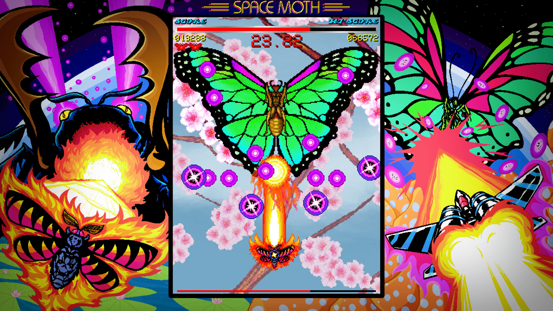 Space Moth DX screenshot