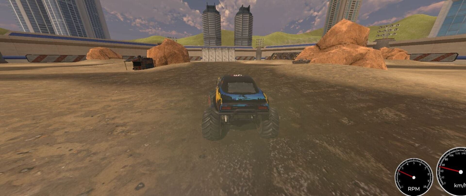Monster Truck Drive - Screenshot