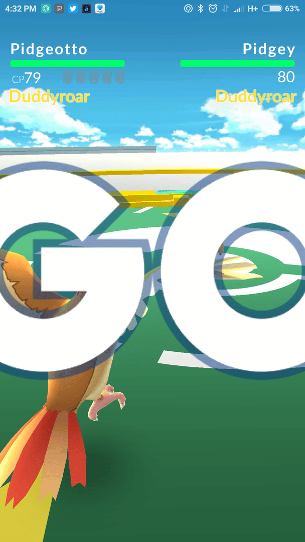 Pokémon Go screenshot