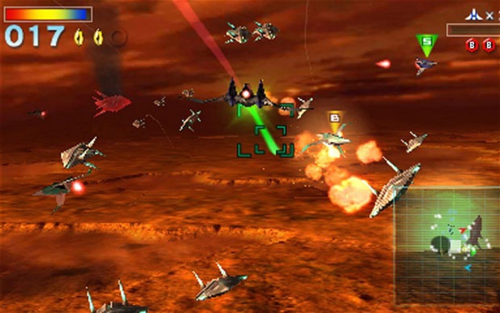 Captura de pantalla - Star Fox 64 3D