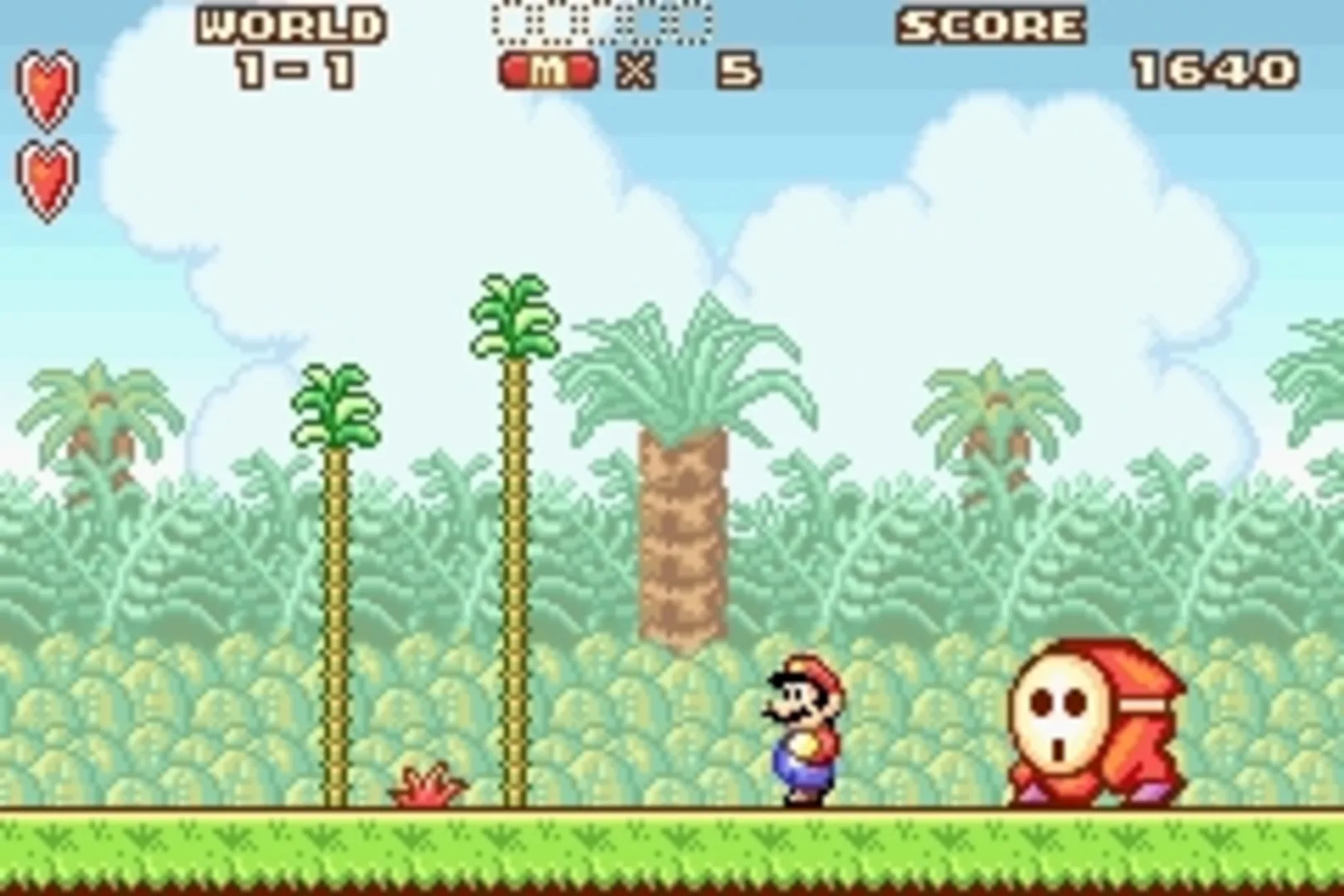 Captura de pantalla - Super Mario Advance