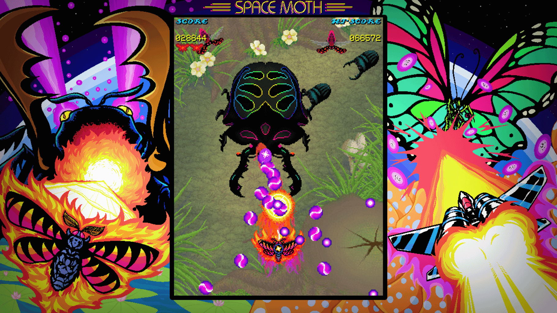 Space Moth DX screenshot