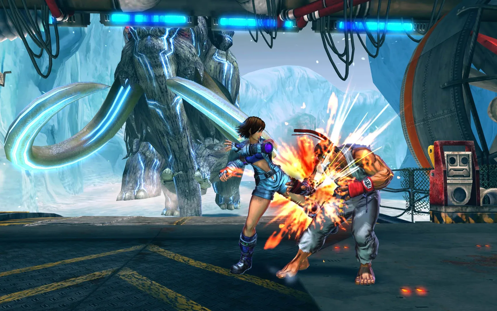 Captura de pantalla - Street Fighter X Tekken
