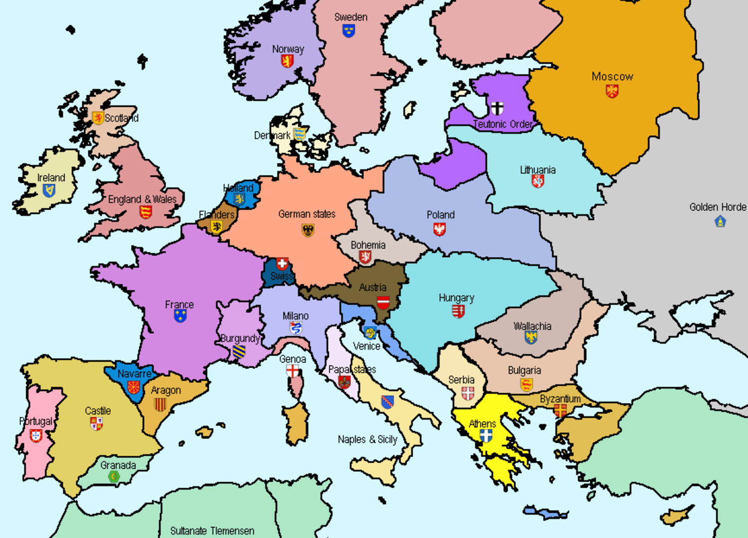 Europe 1300 Cover