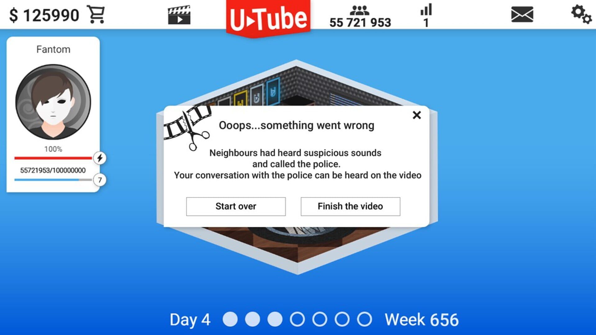 Video Blogger Story - Screenshot