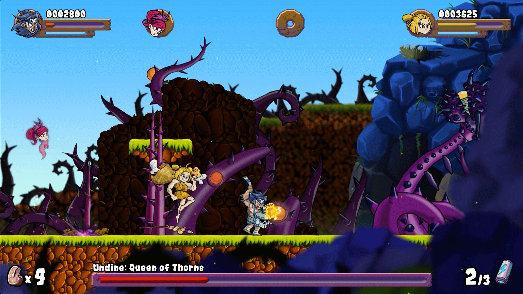 Caveman Warriors screenshot