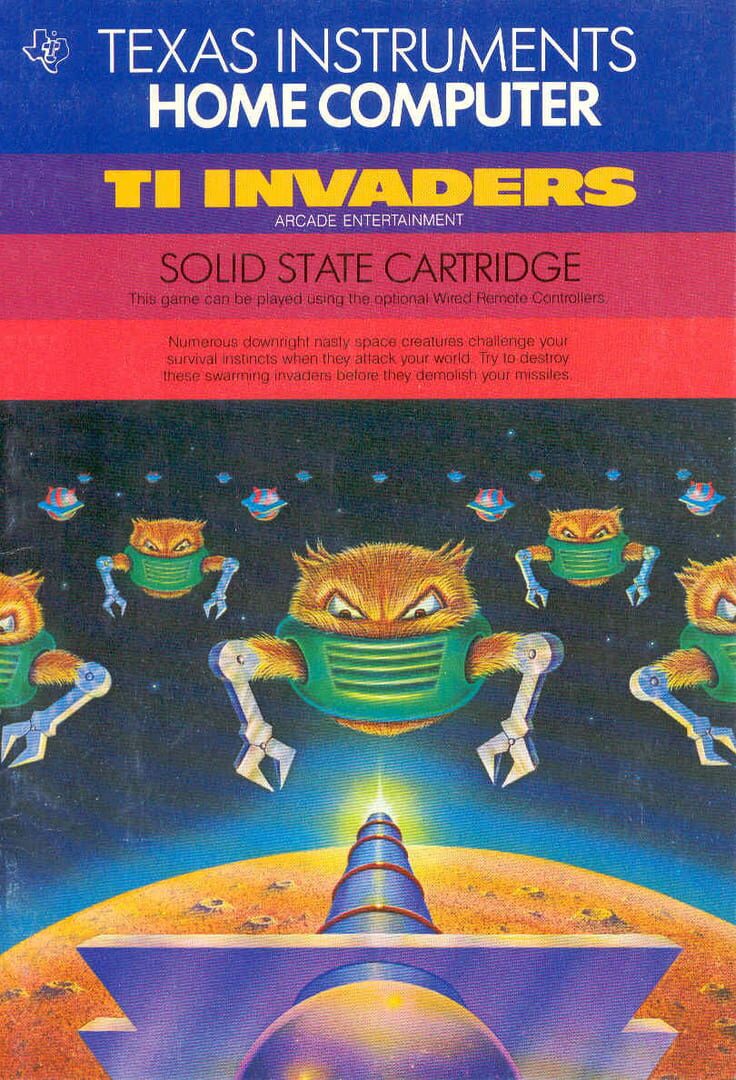 Cover image of TI Invaders