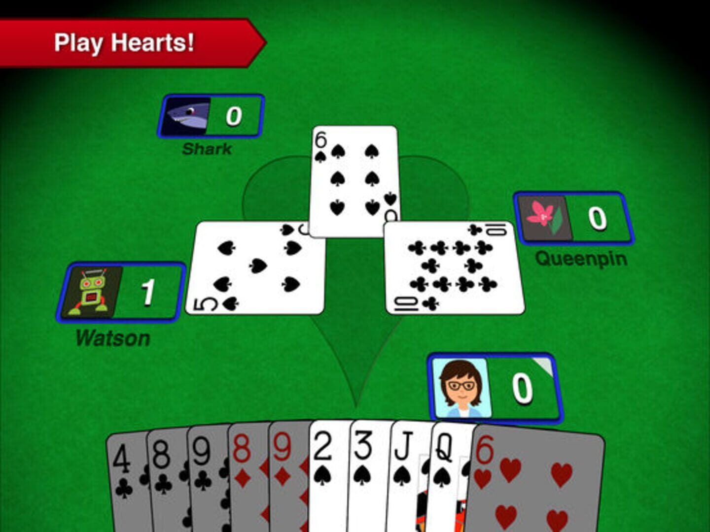 Hearts++ - Screenshot