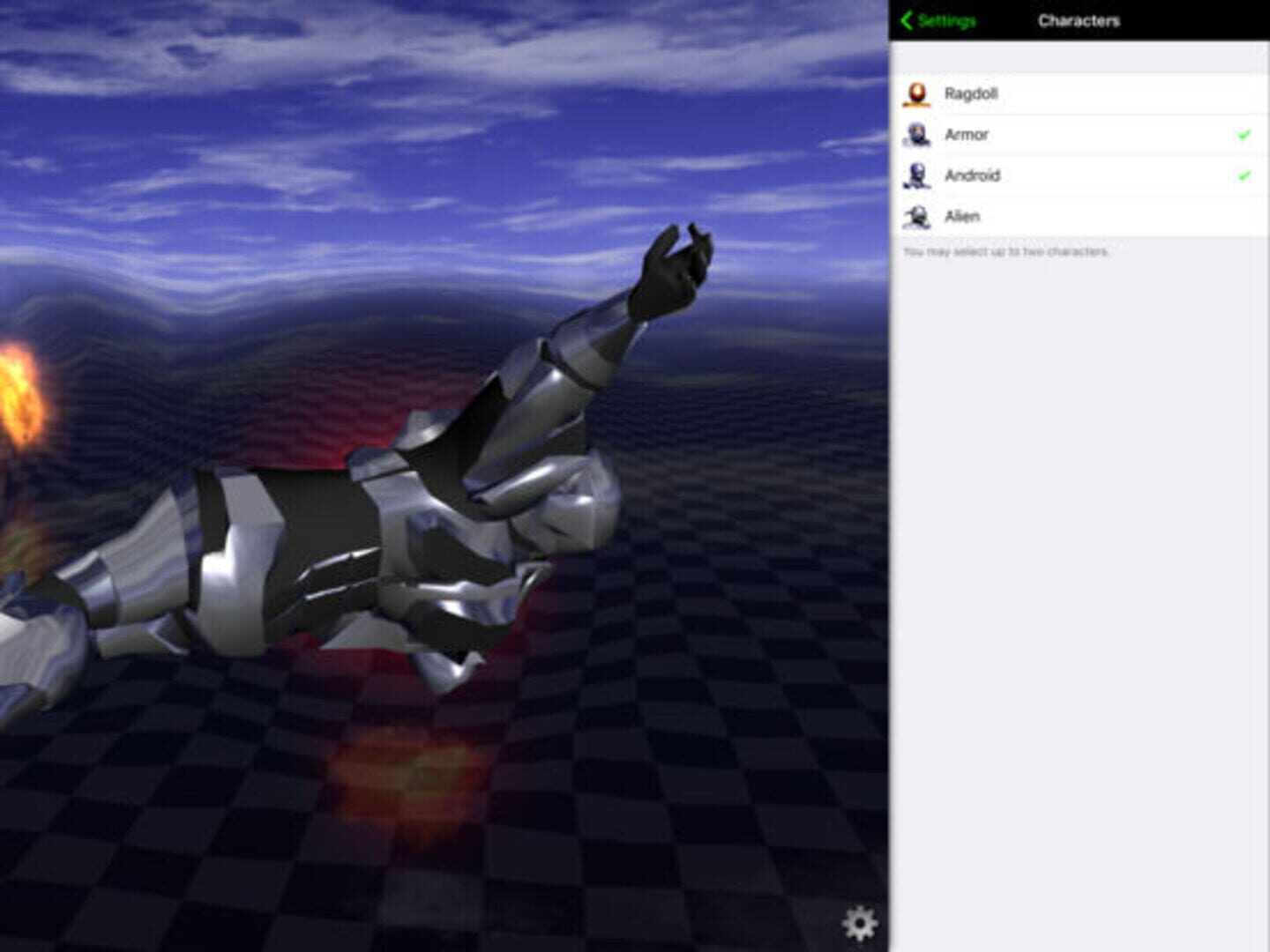 iRagdoll - Screenshot
