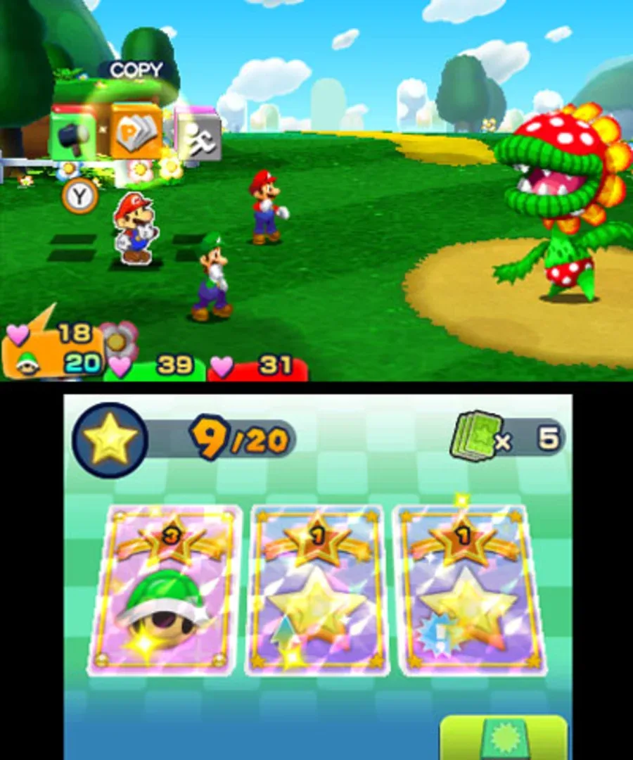 Captura de pantalla - Mario & Luigi: Paper Jam