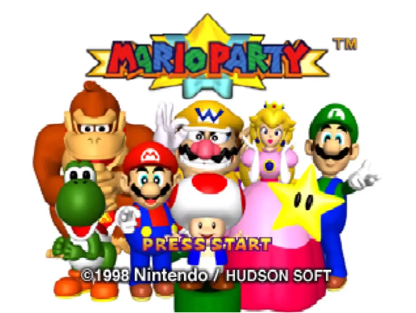 Captura de pantalla - Mario Party
