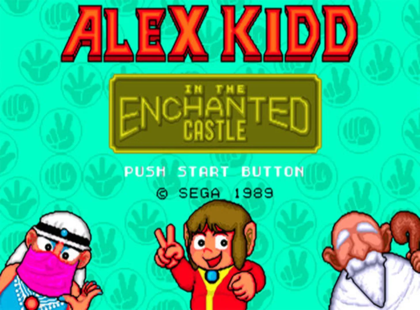 Captura de pantalla - Alex Kidd in the Enchanted Castle