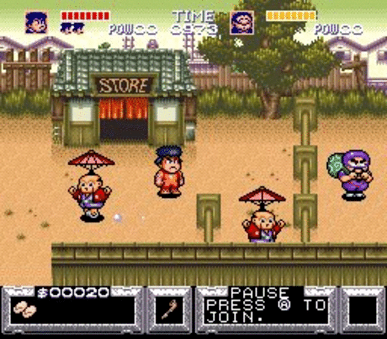 The Legend of the Mystical Ninja screenshot