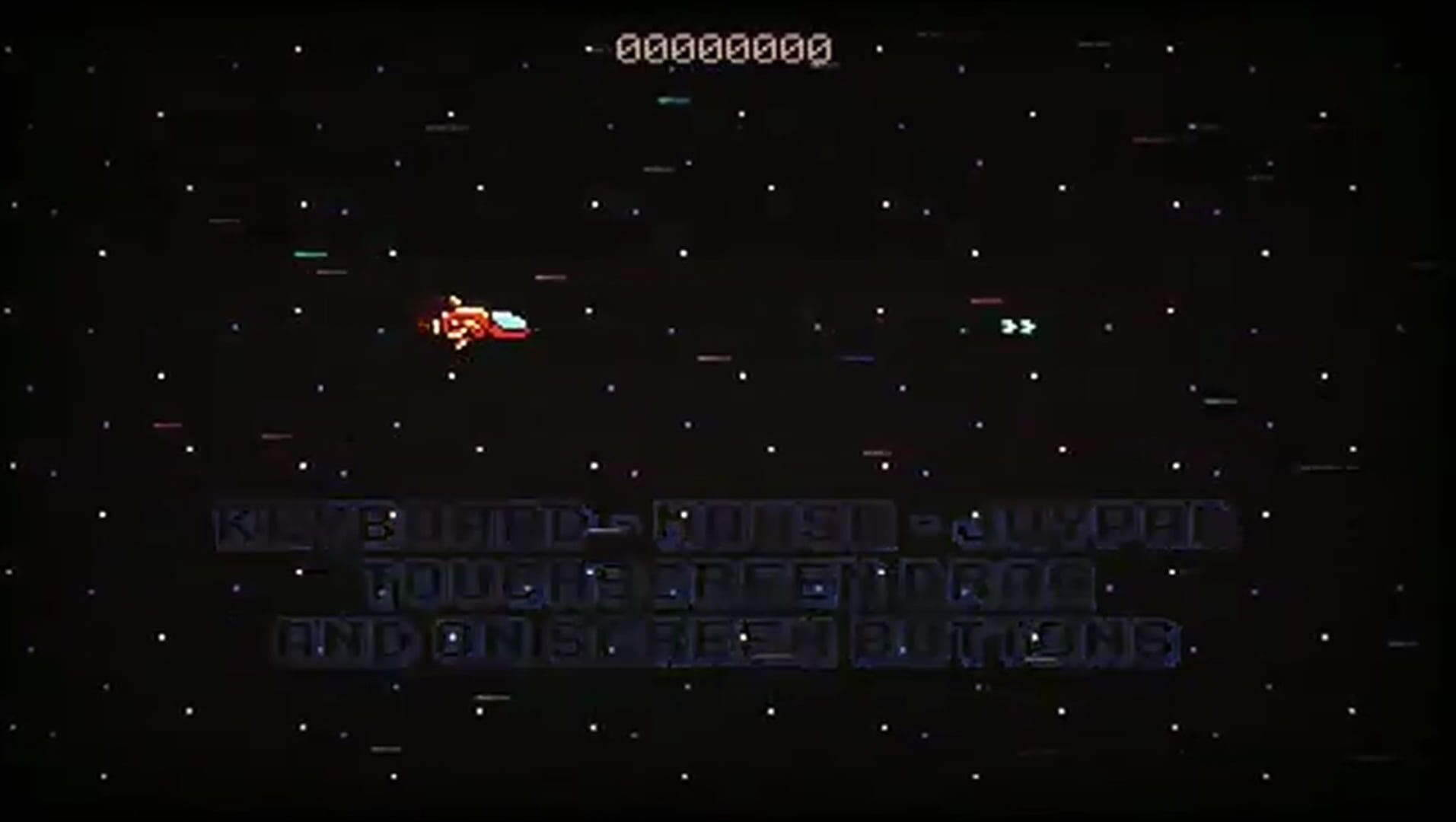 Retro Space Shooter - Screenshot