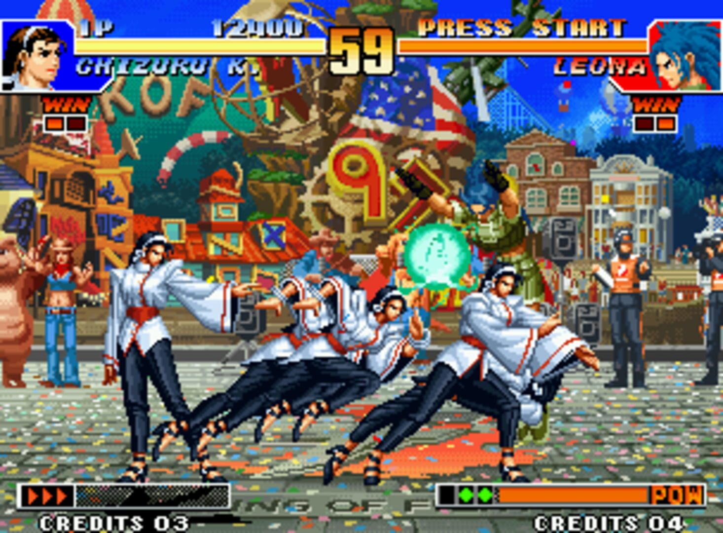 The King of Fighters '97 (Arcade 1997) - Women Fighters Team  [Playthrough/LongPlay] 