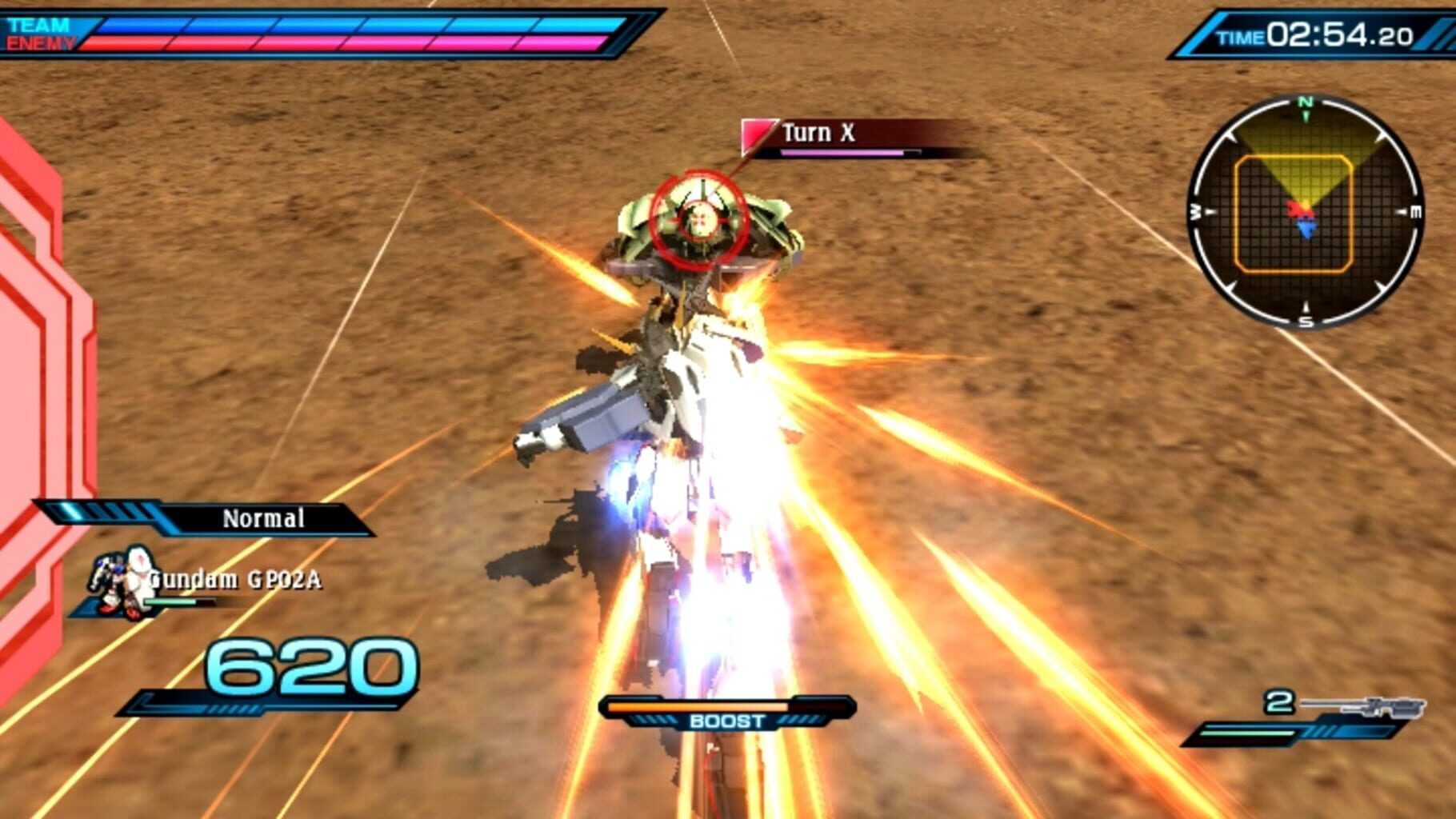 Captura de pantalla - Mobile Suit Gundam: Extreme Vs Force