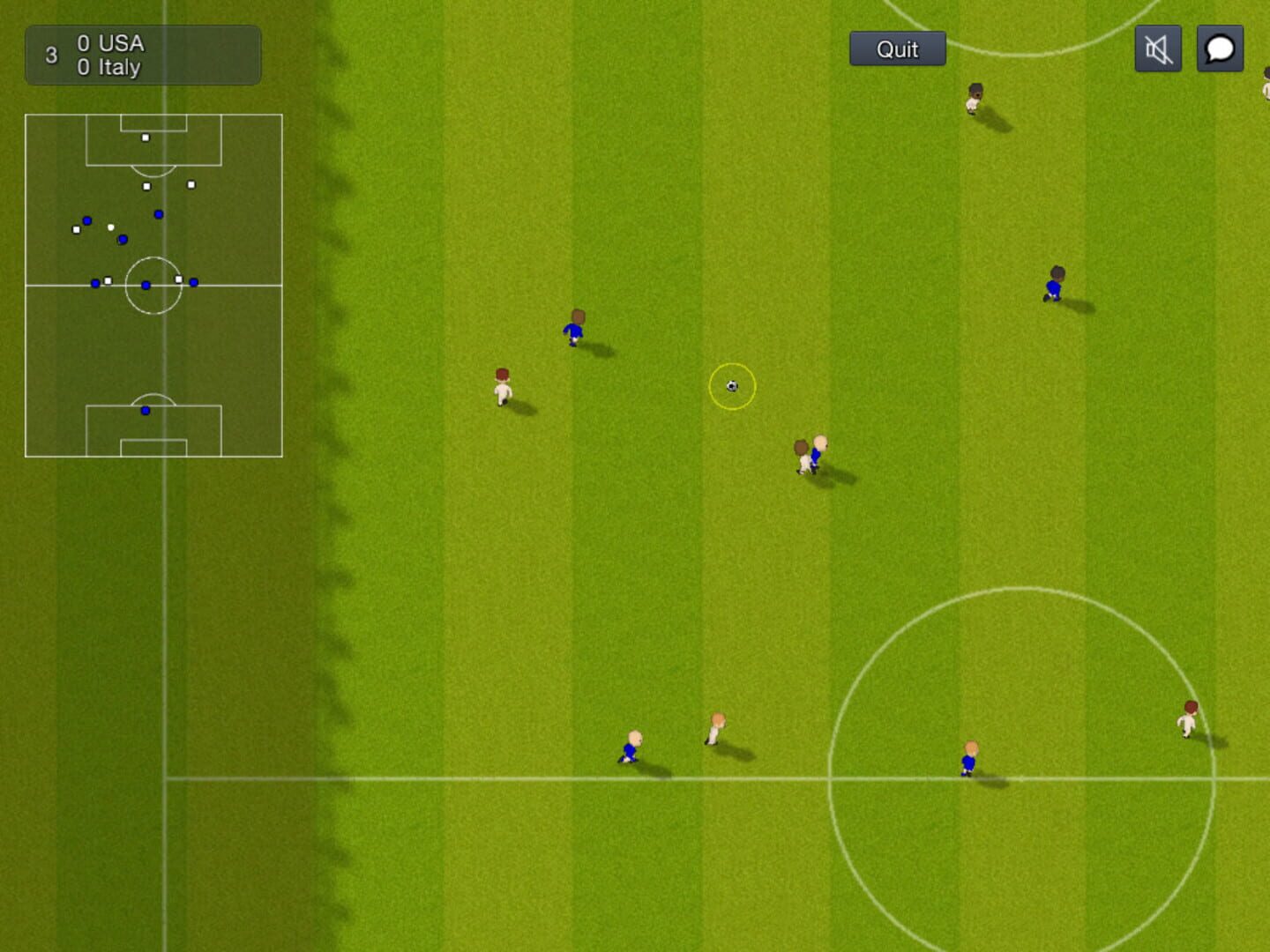 World of Soccer Online - Screenshot
