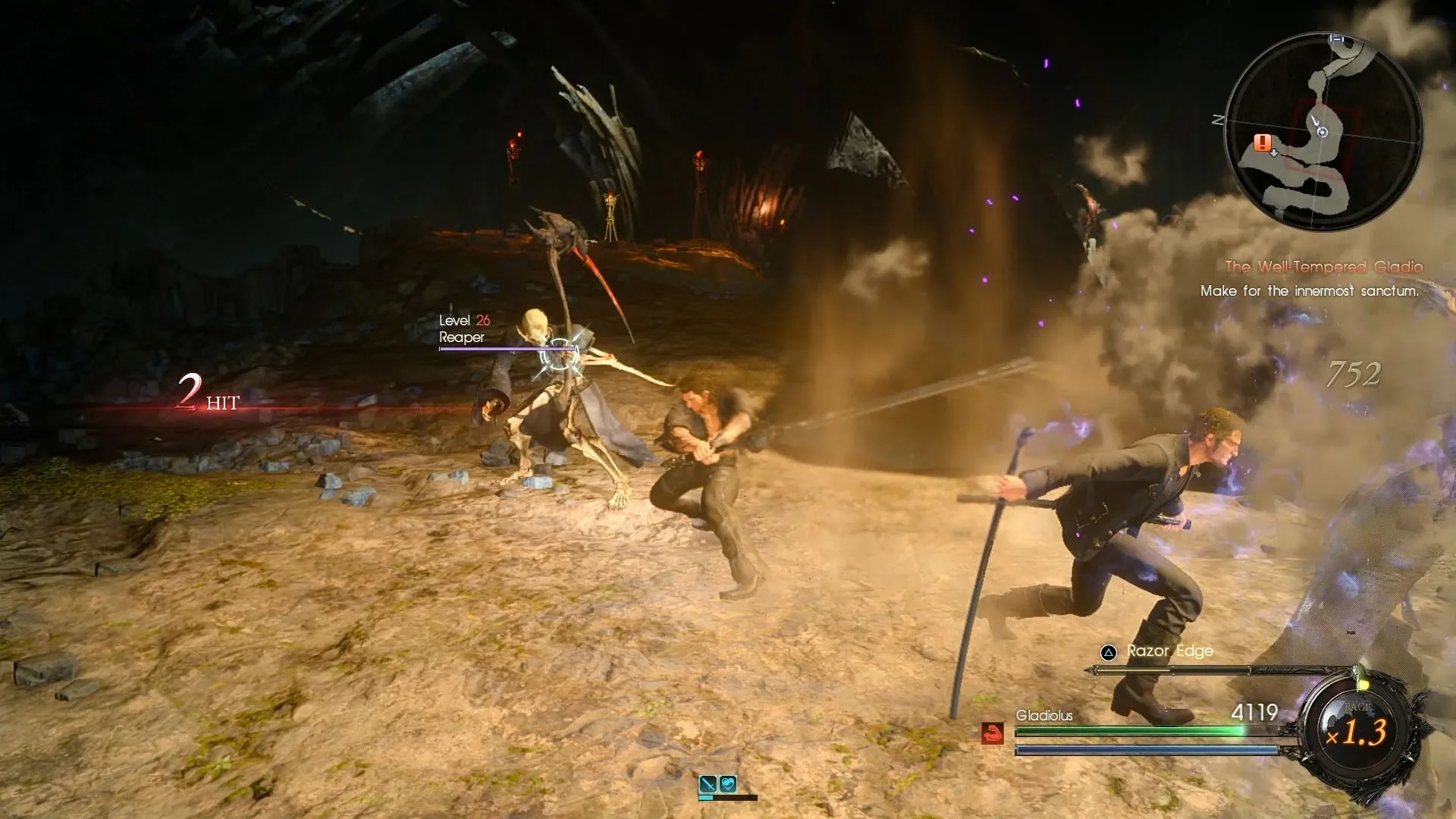 Captura de pantalla - Final Fantasy XV: Episode Gladiolus