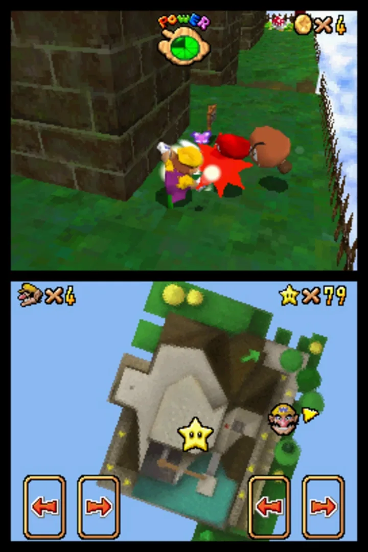 Captura de pantalla - Super Mario 64 DS