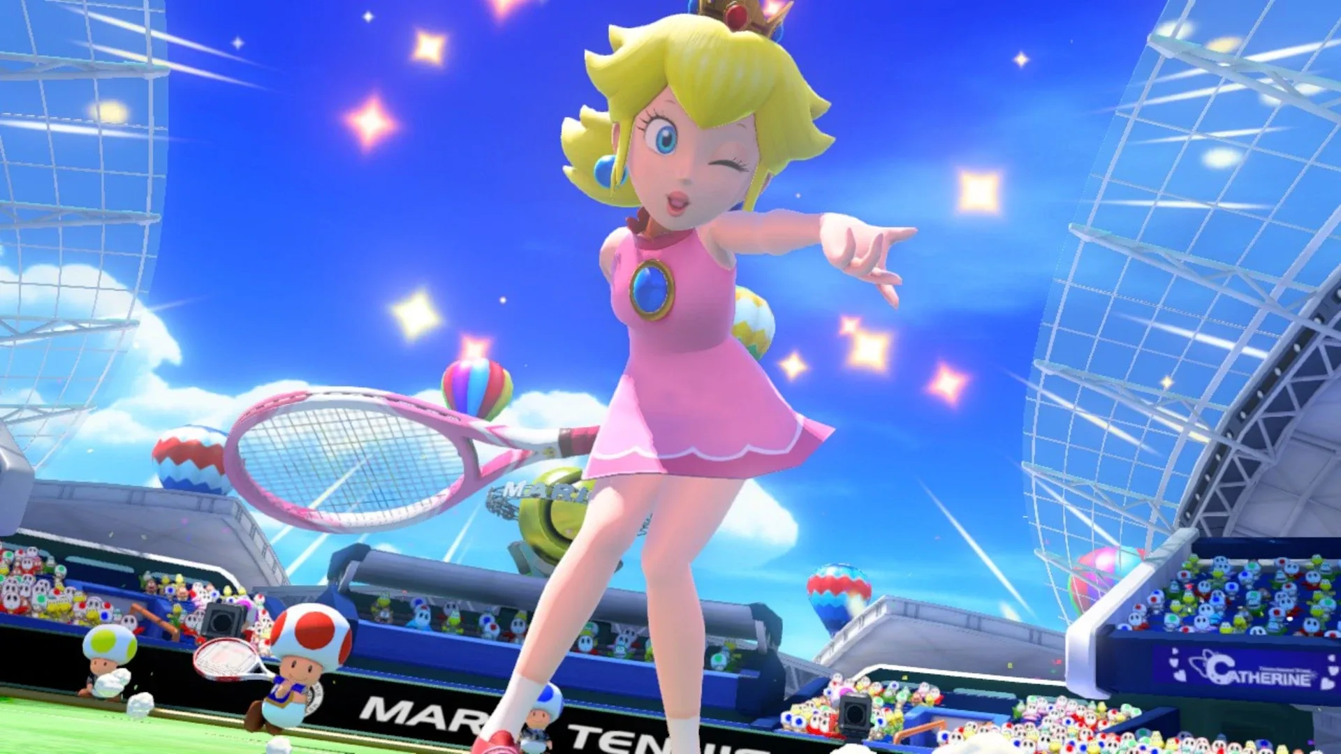 Captura de pantalla - Mario Tennis: Ultra Smash