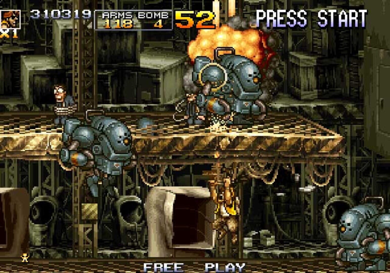 Captura de pantalla - Metal Slug Anthology