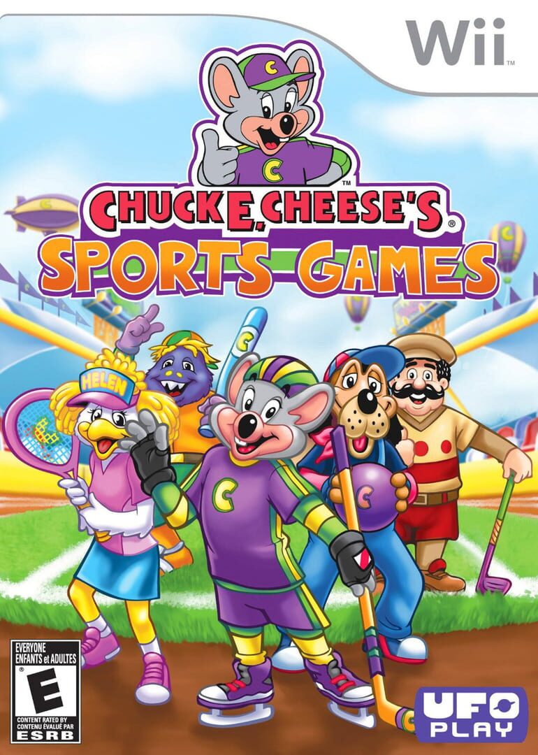 Chuck E. Cheese's Sports Games cover art