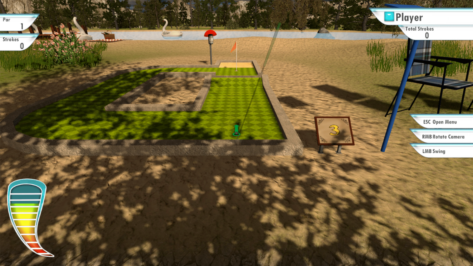 3D MiniGolf screenshot