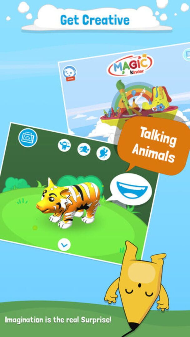 Magic Kinder - Educational app - Screenshot