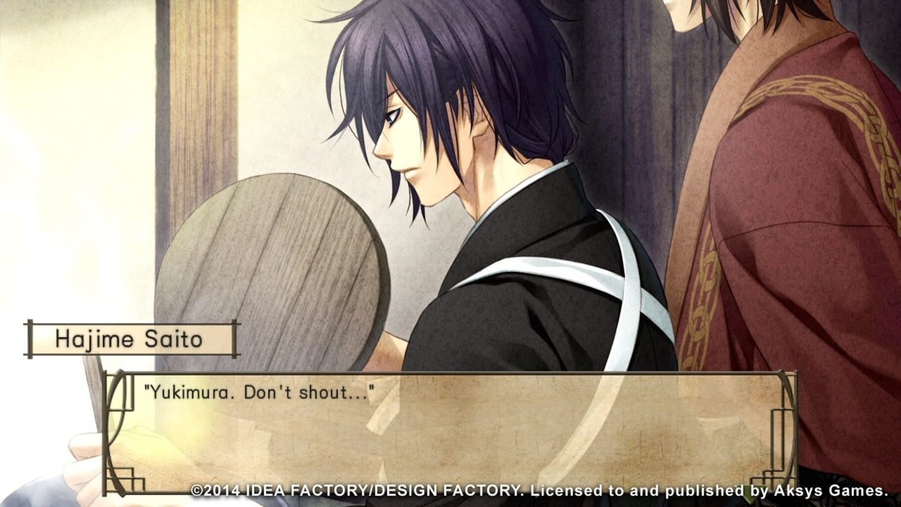 Captura de pantalla - Hakuoki: Stories of the Shinsengumi