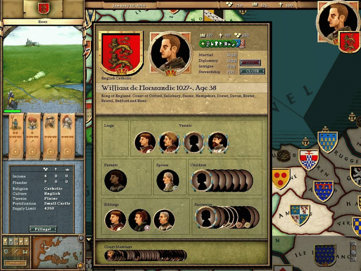 Crusader Kings screenshot