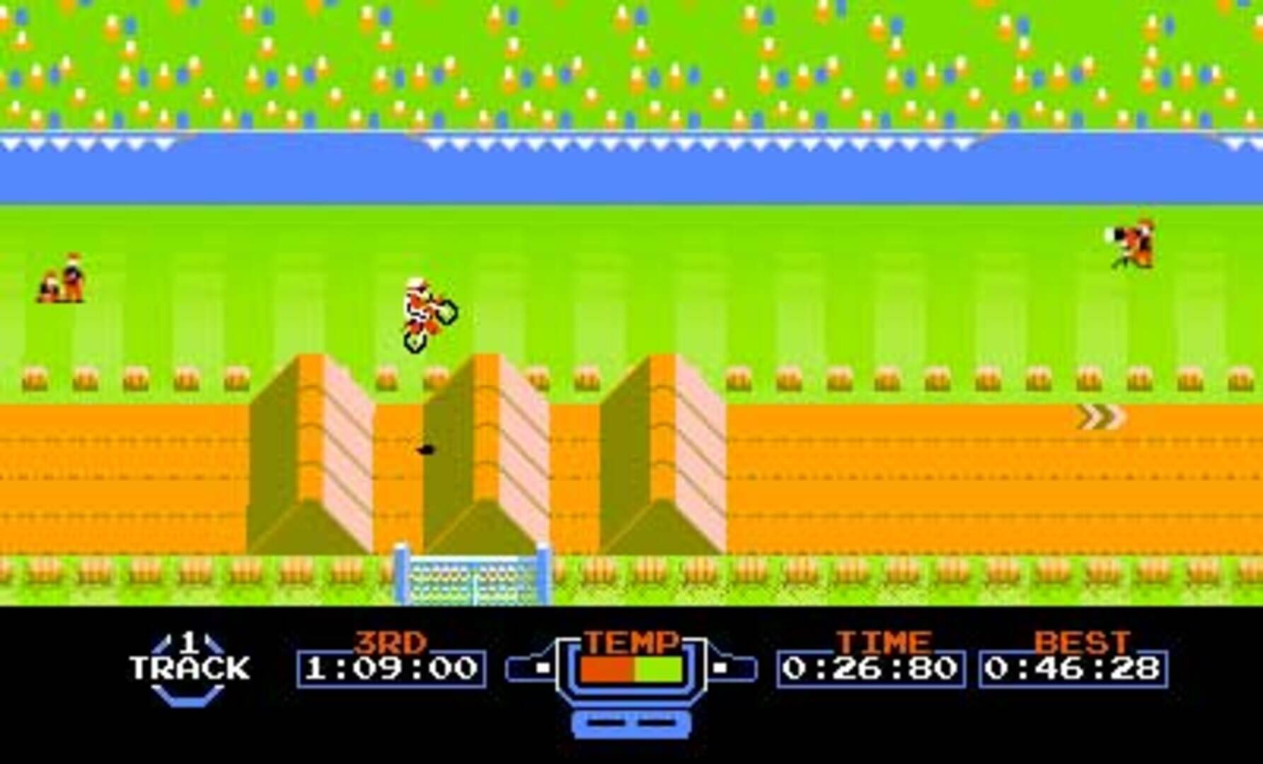 Captura de pantalla - 3D Classics: Excitebike