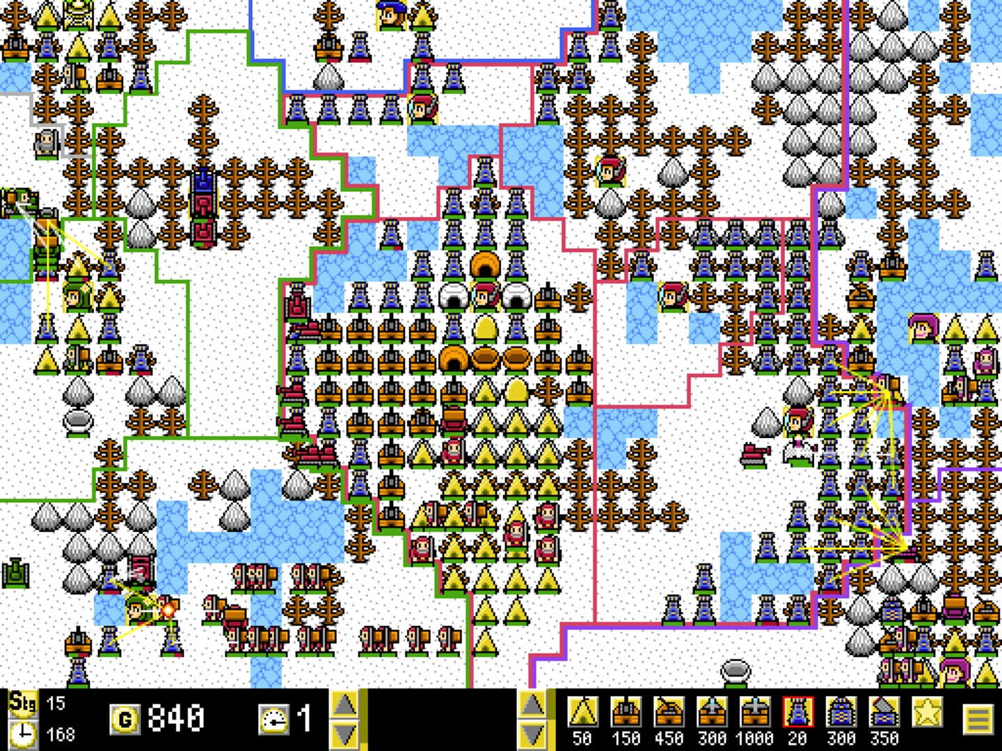 TinyWar high-speed - Screenshot