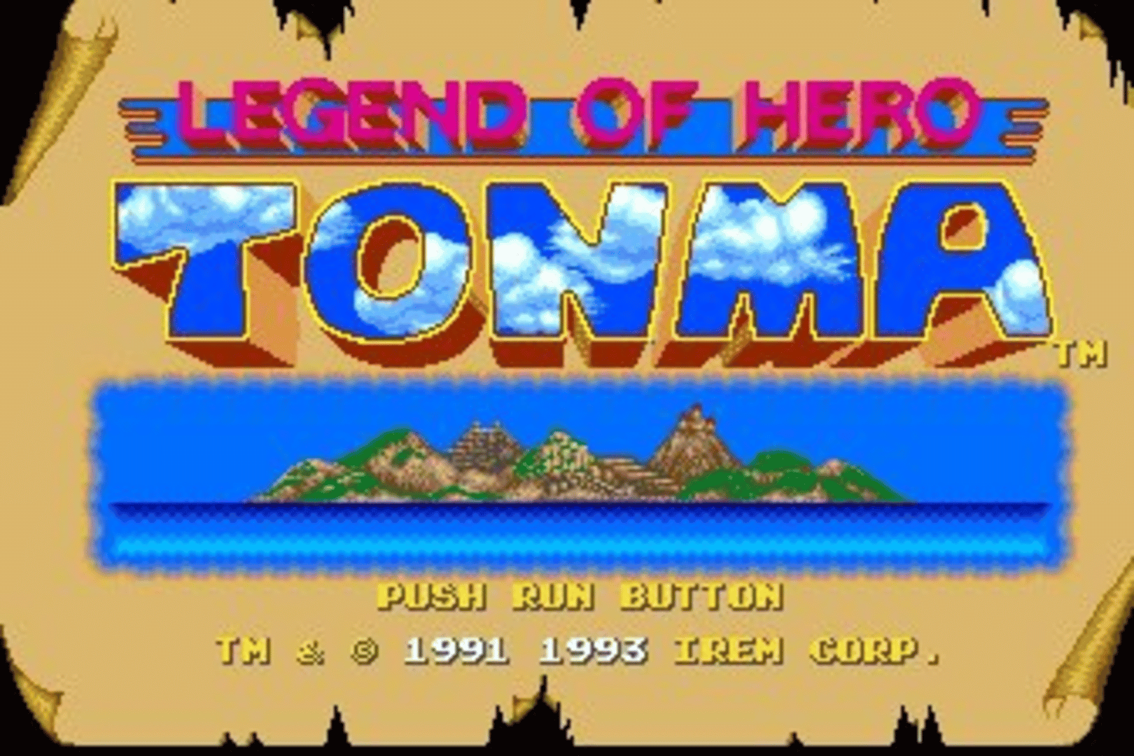 Legend of Hero Tonma screenshot