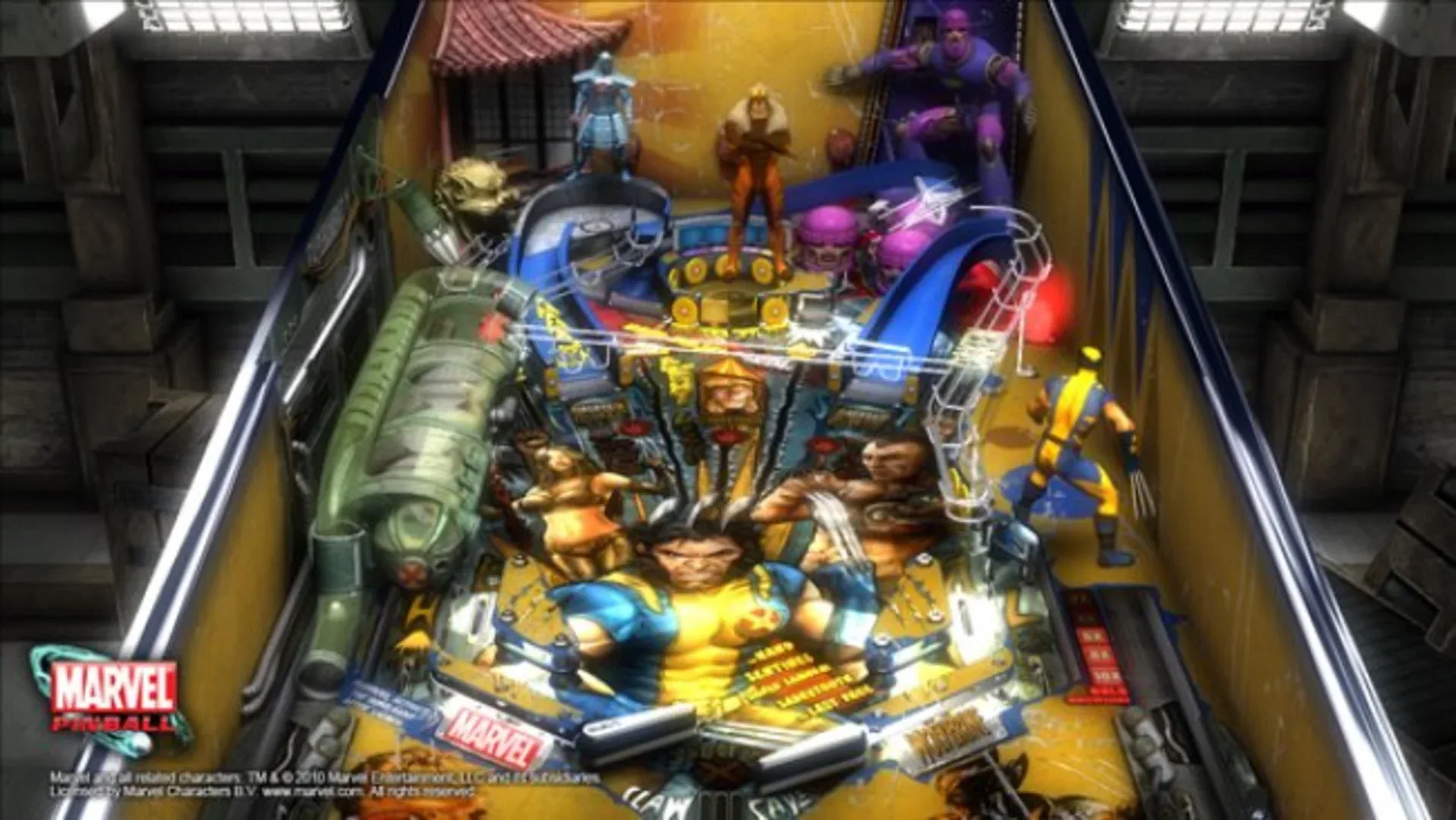 Captura de pantalla - Marvel Pinball