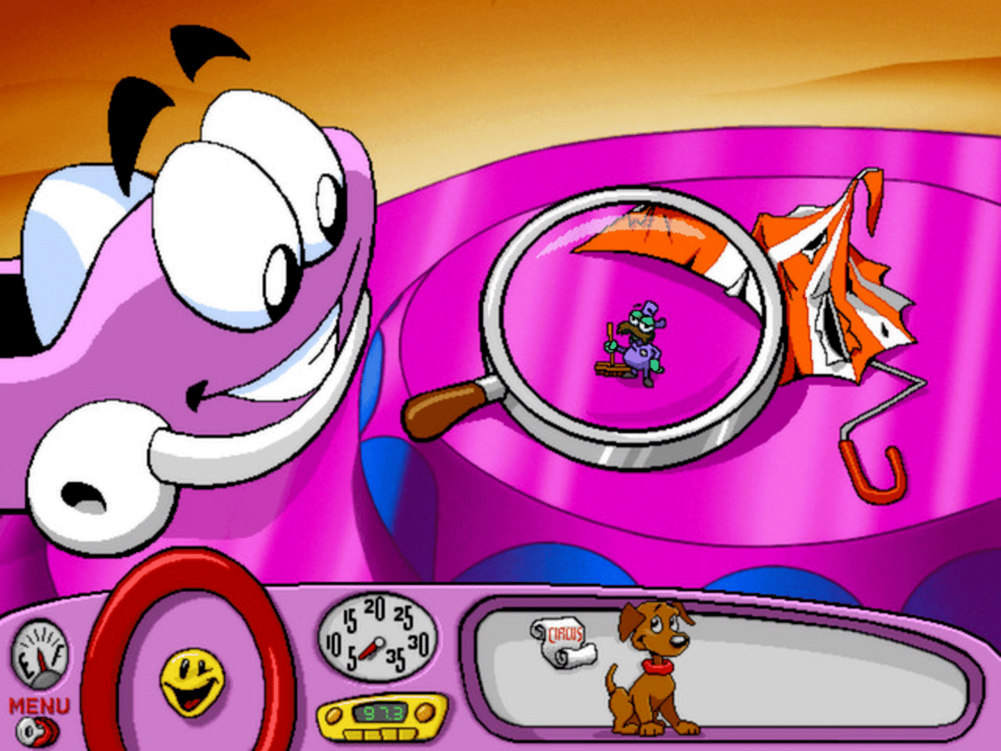 Putt-Putt Joins the Circus screenshot