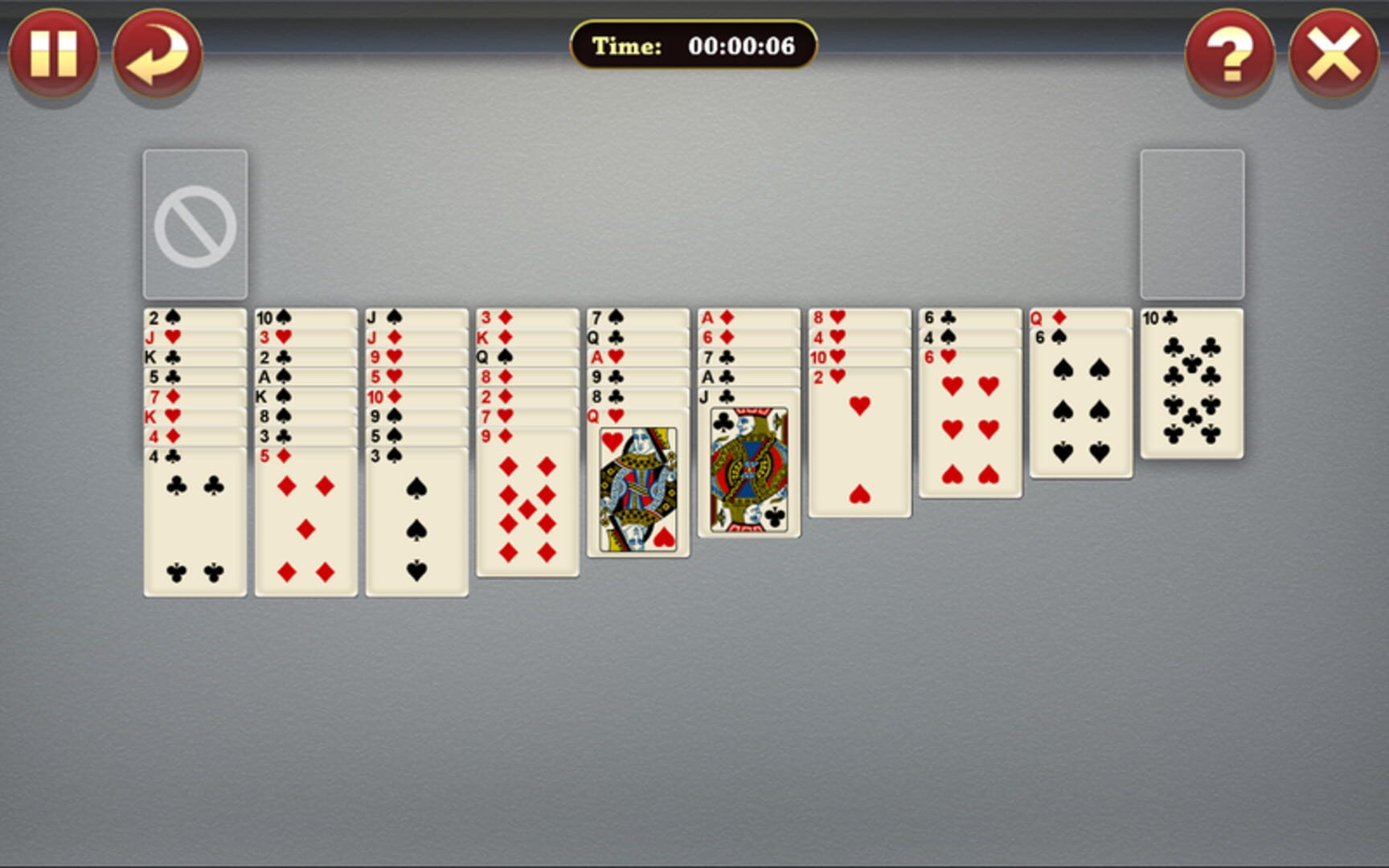 Lucky Spider Solitaire - Screenshot