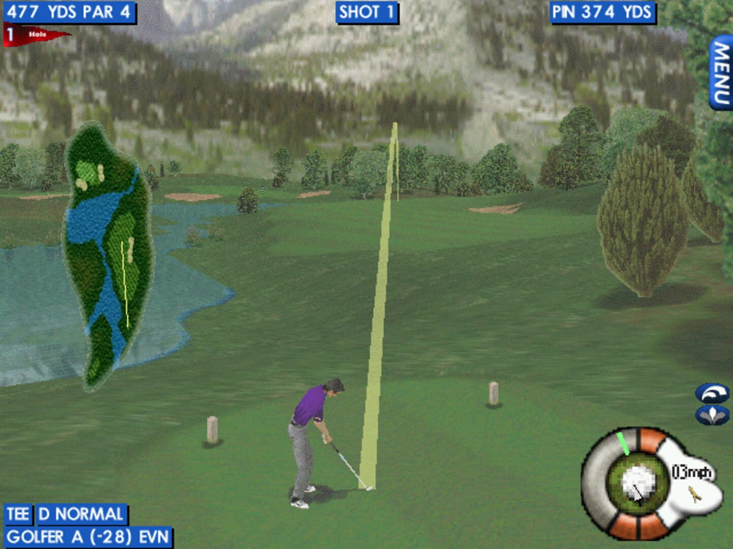 Captura de pantalla - Actua Golf 2