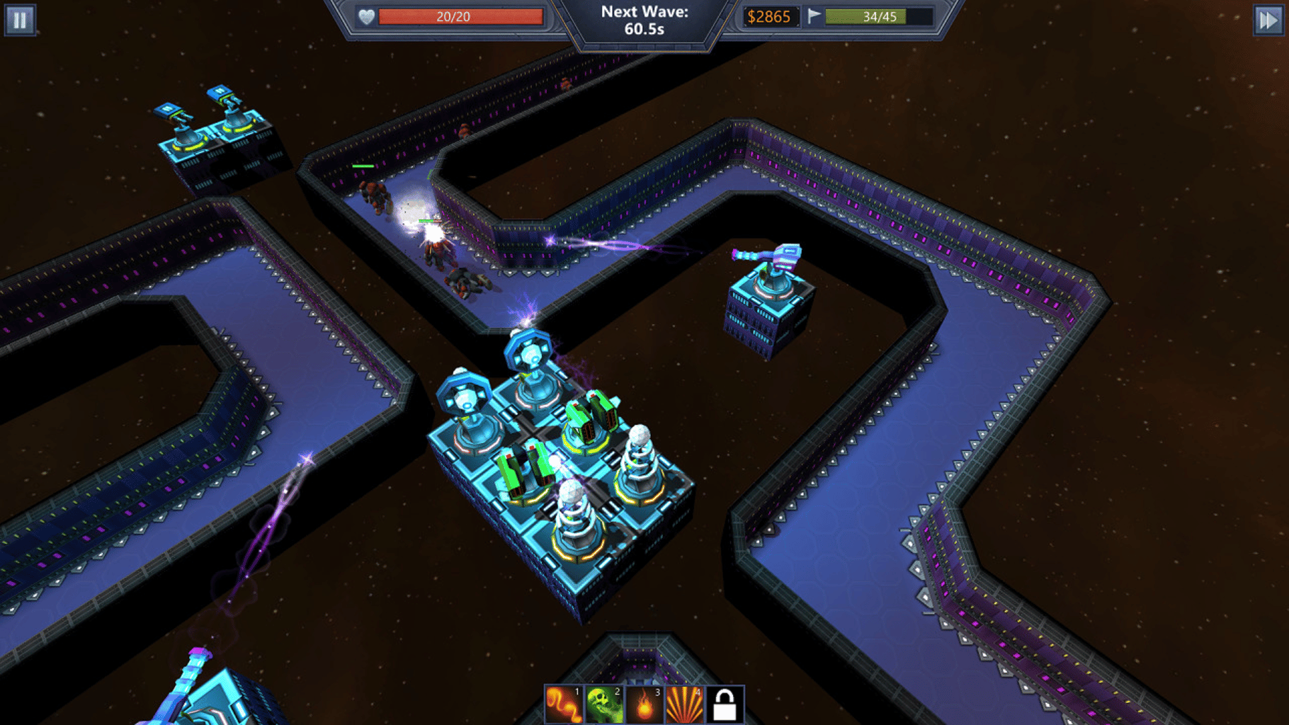 Cyborg Tower Defense screenshot