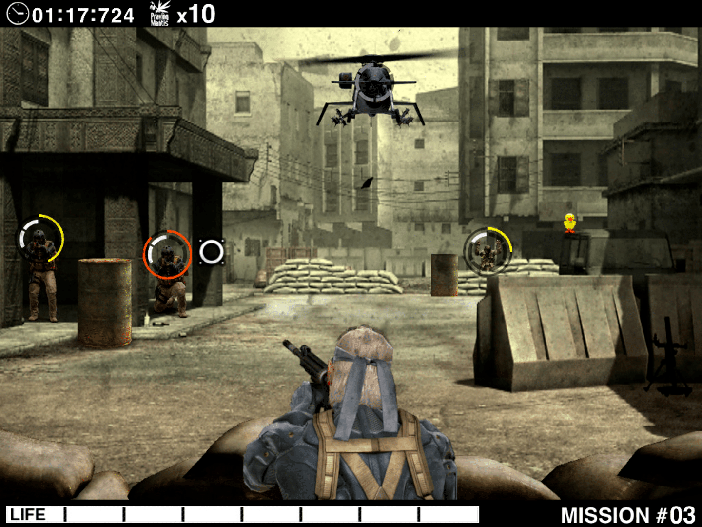 Metal Gear Solid Touch screenshot