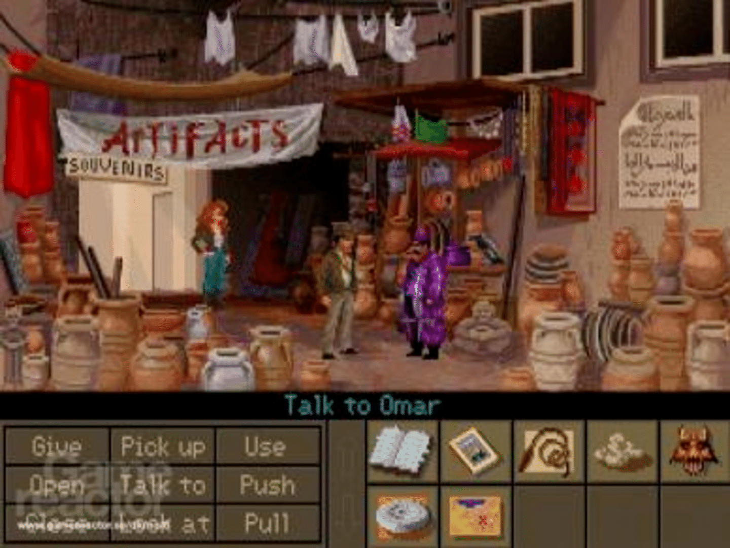 Indiana Jones and the Fate of Atlantis screenshot